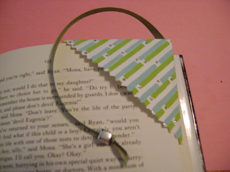 cardstock bookmark easy